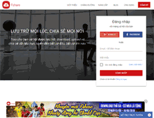 Tablet Screenshot of fshare.vn